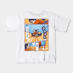 Japanese Comic art Kids T-Shirt